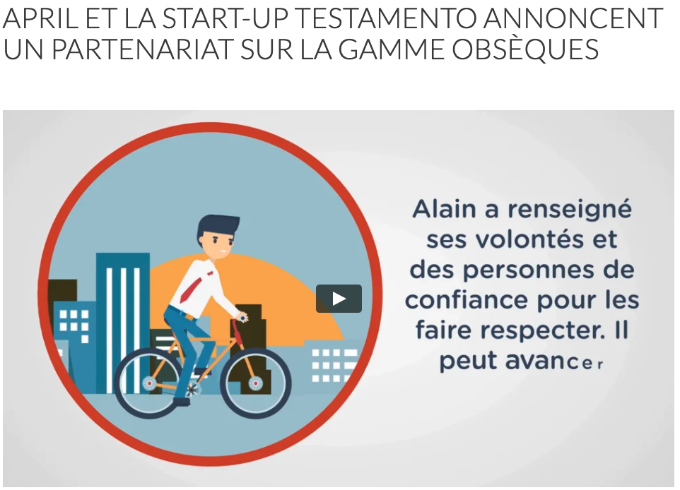 partenariat April Testamento